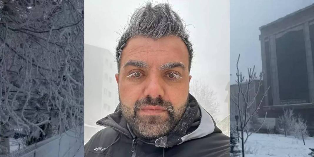 Burası Sibirya değil Türkiye! Dondurucu soğuk kenti vurdu: Kirpikler dondu, buz sarkıtlarının boyu 2 metreyi geçti 1